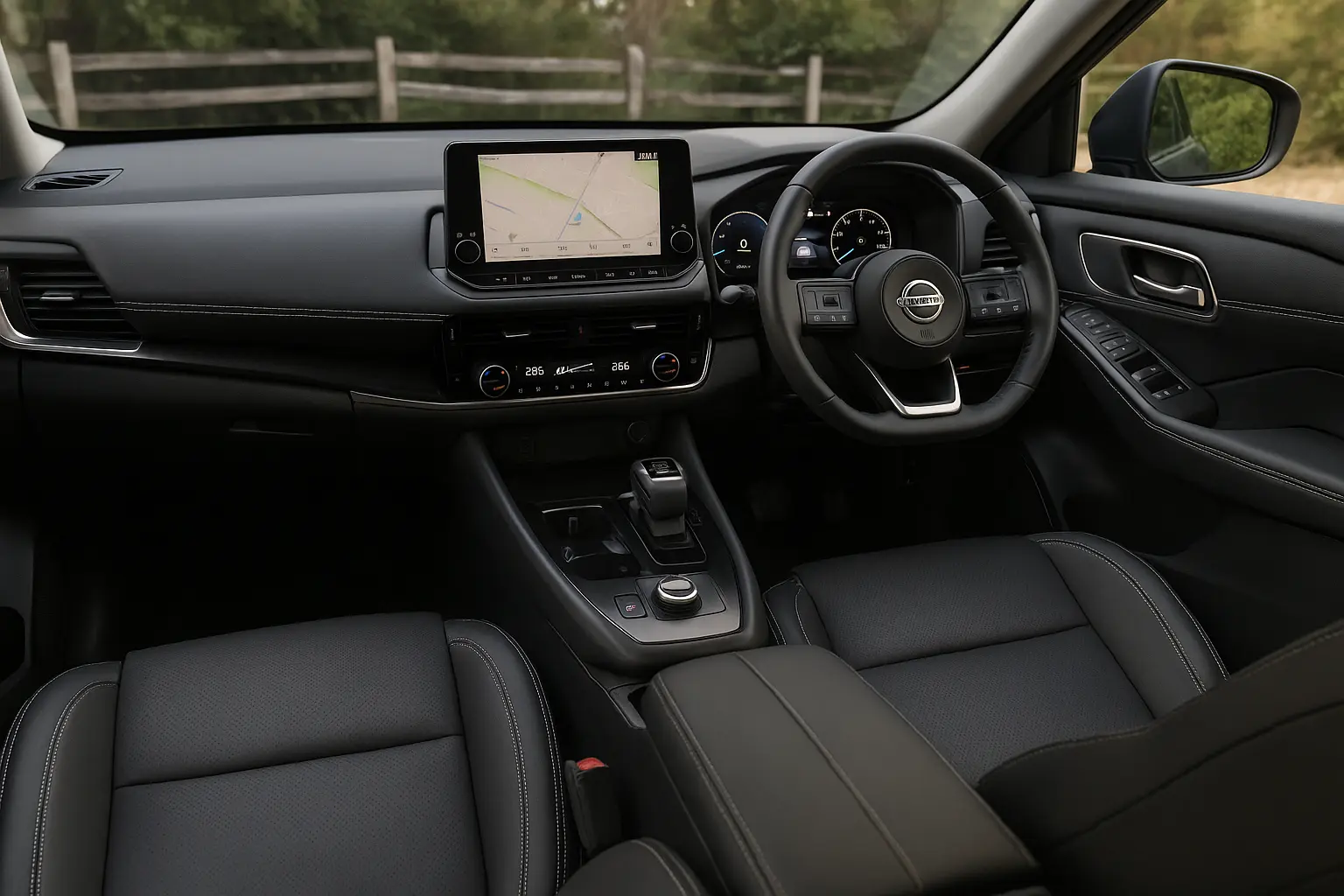 2025-nissan-xtrail-interior-dashboard-display