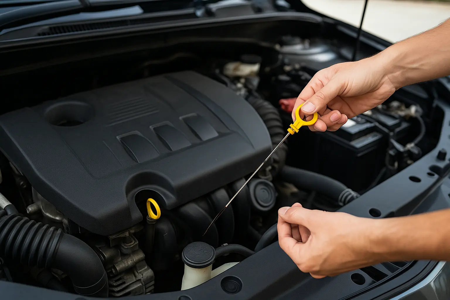 car-maintenance-checklist-diy-oil-check
