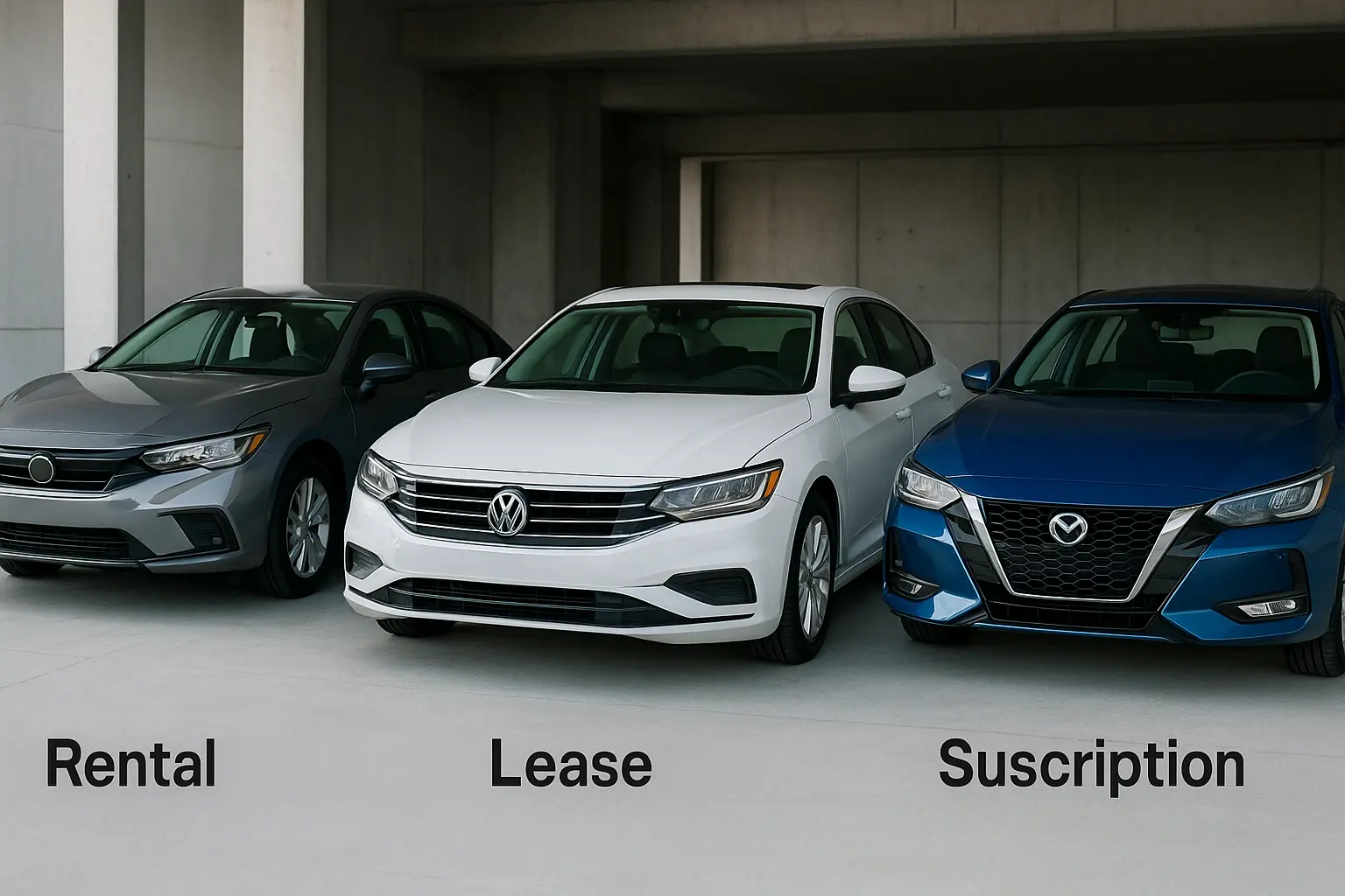 car-subscription-vs-rental-vs-leasing-2025-parking-garage