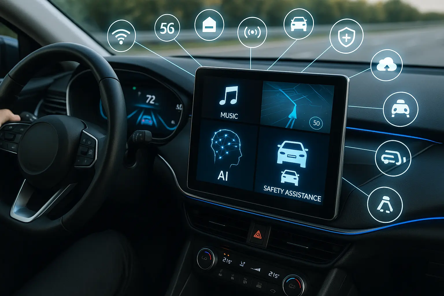 car-tech-trends-2025-ai-infotainment-safety