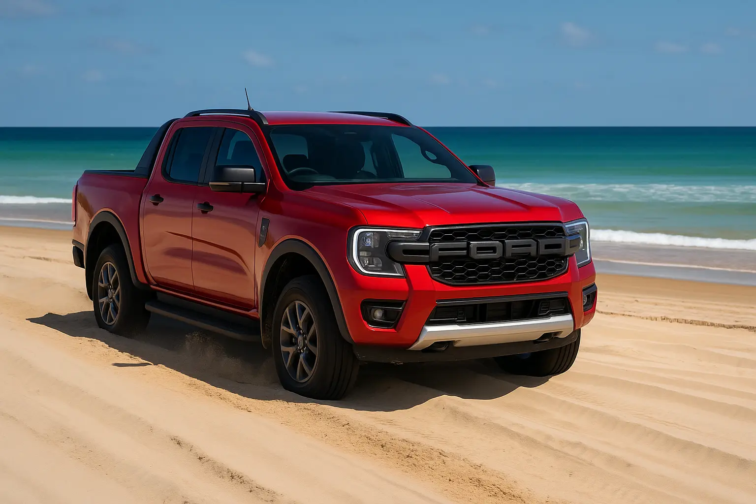 ford-ranger-raptor-beach-driving-australia.