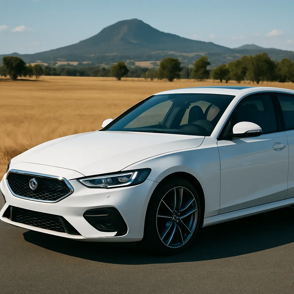 luxury-sedan-on-australian-road-car-registration-costs-2025