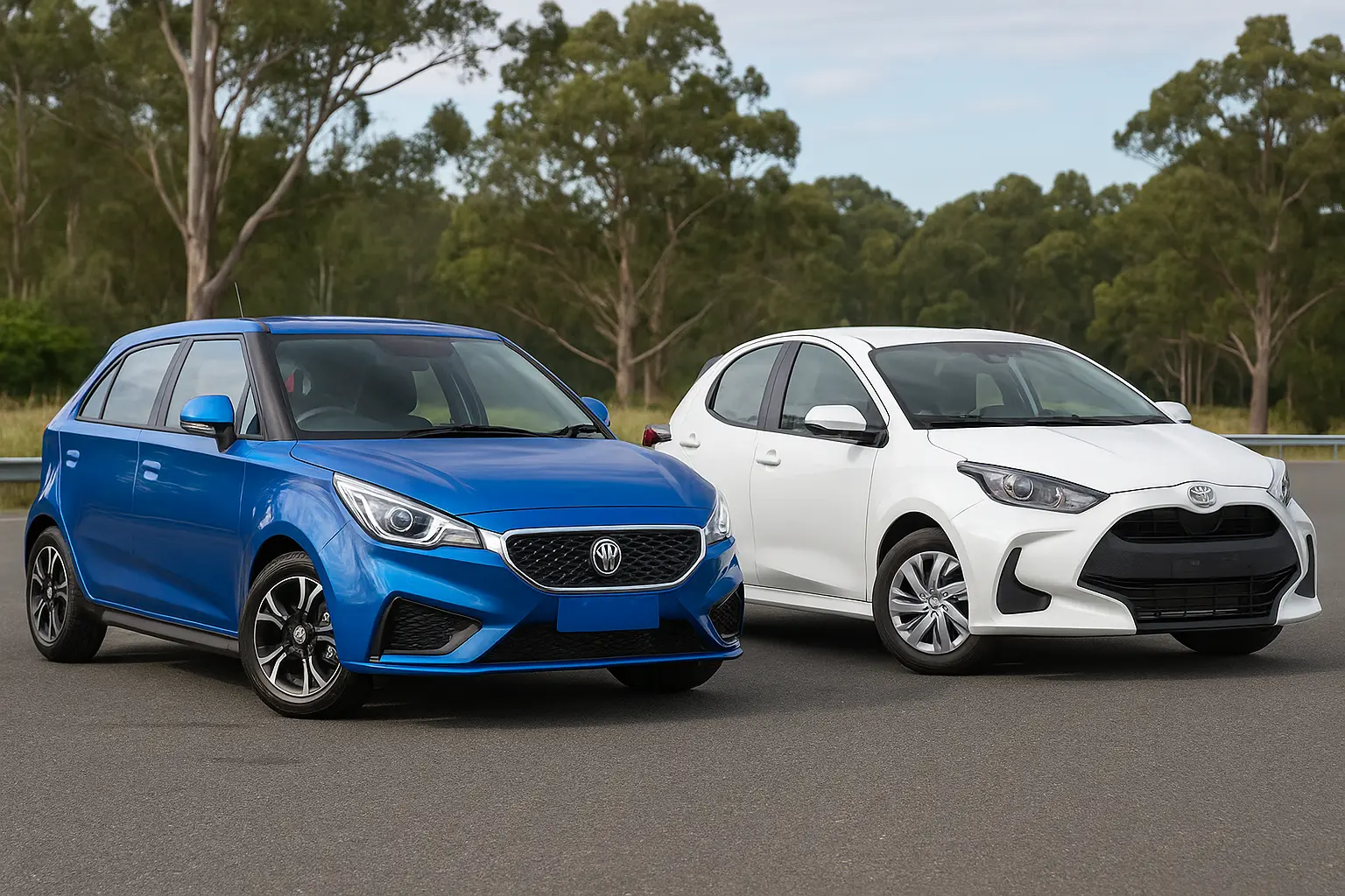 mg3-vs-toyota-yaris-budget-cars-australia-2025