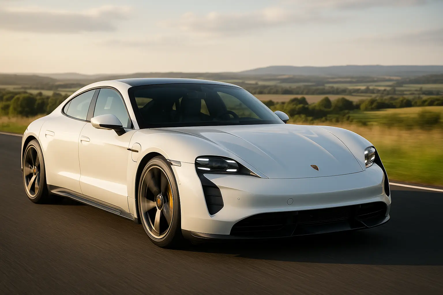 Porsche Taycan 2025 – Electric Sports Sedan With Record Speed