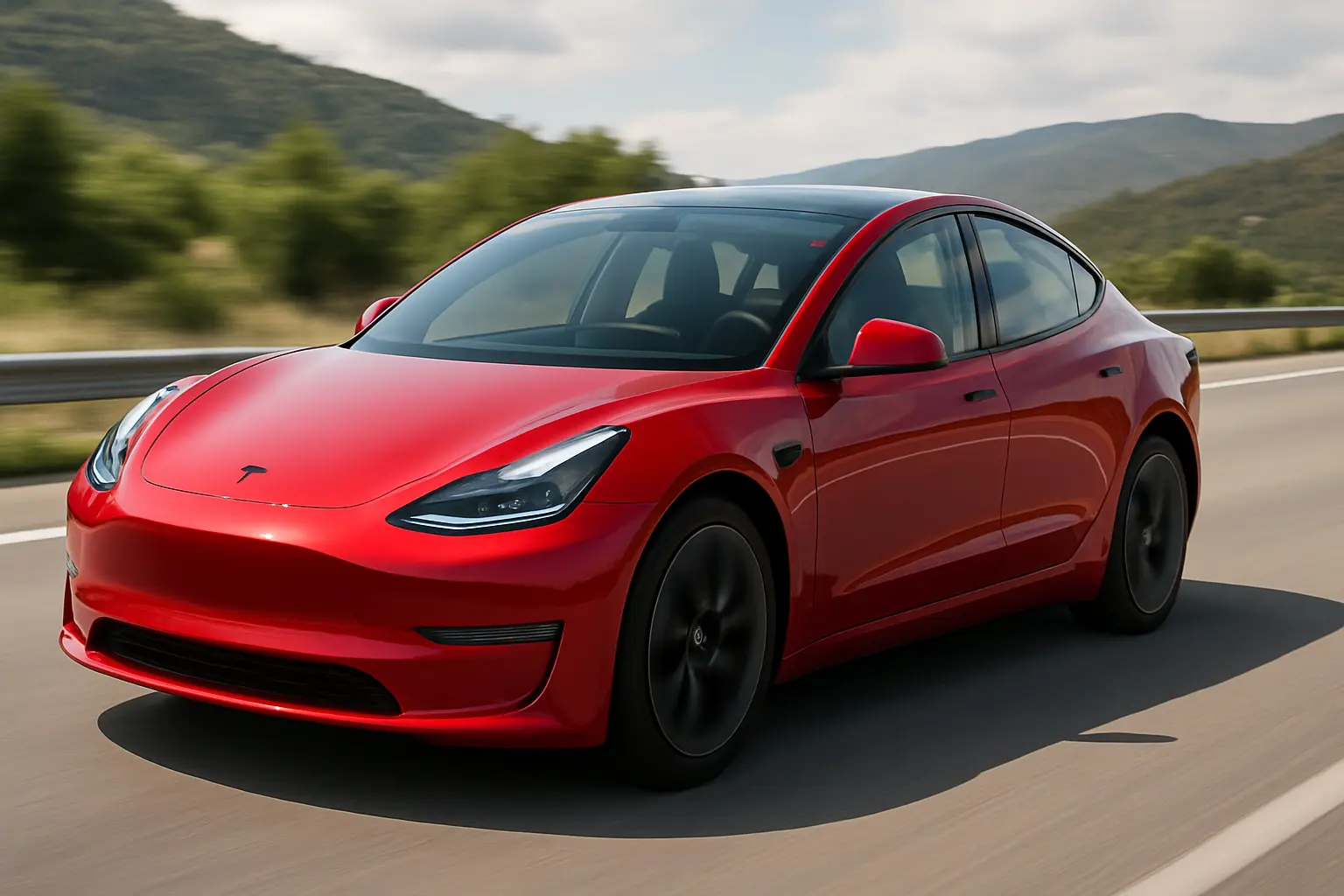 2025 Tesla Model 3 Highland on Australian Roads