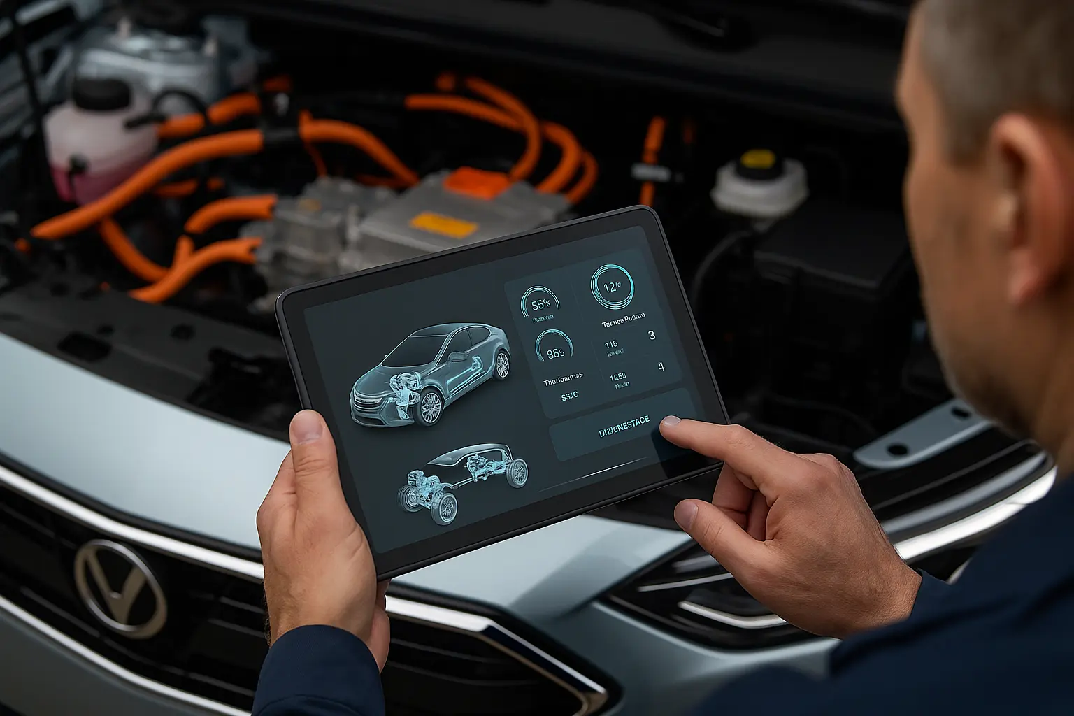 smart-car-diagnostics-tech-2025-electric-vehicle-servicing