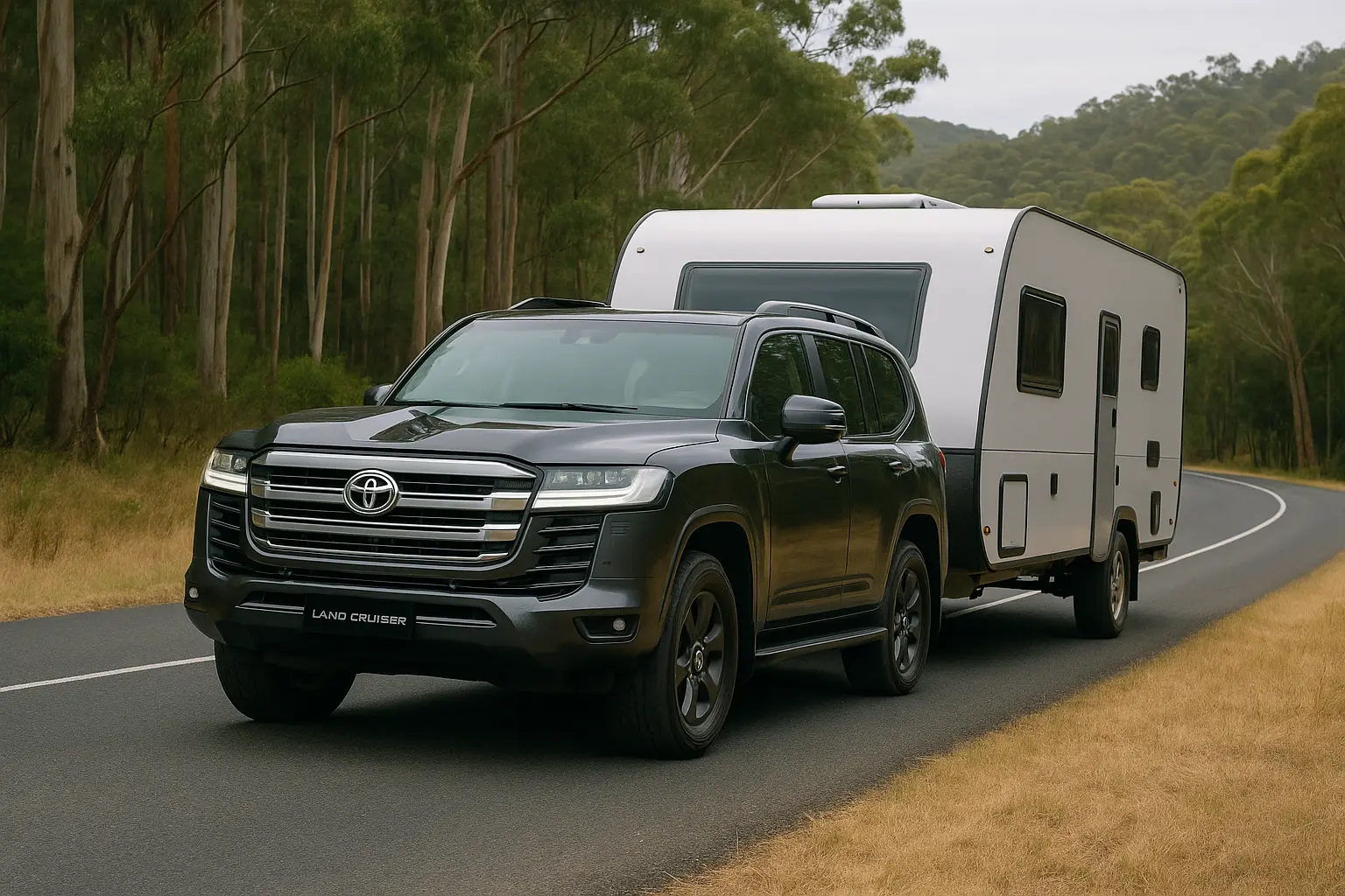 toyota-landcruiser-300-series-towing-caravan-australia