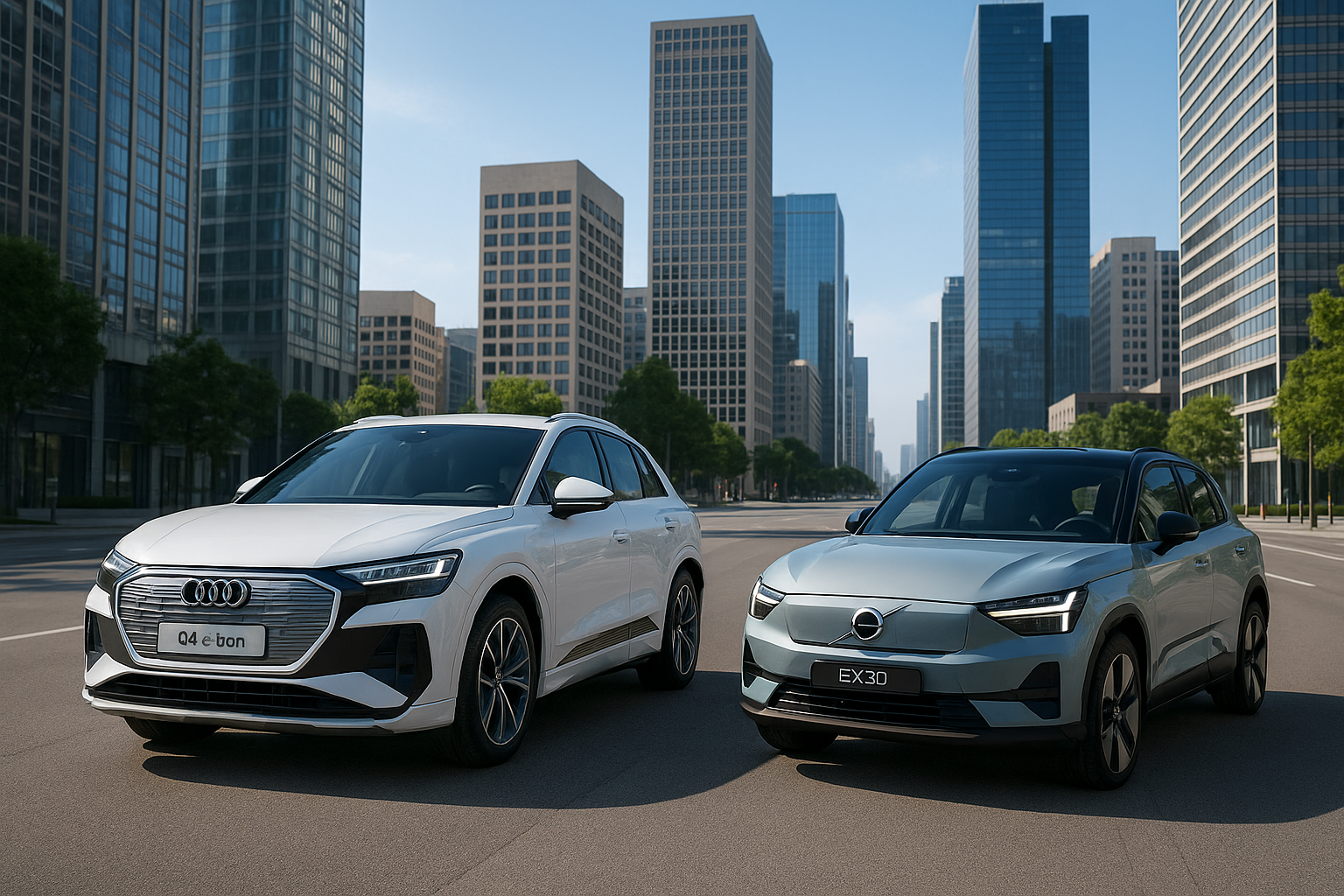 2025 Audi Q4 e-tron vs Volvo EX30 – EV Showdown for Urban Drivers
