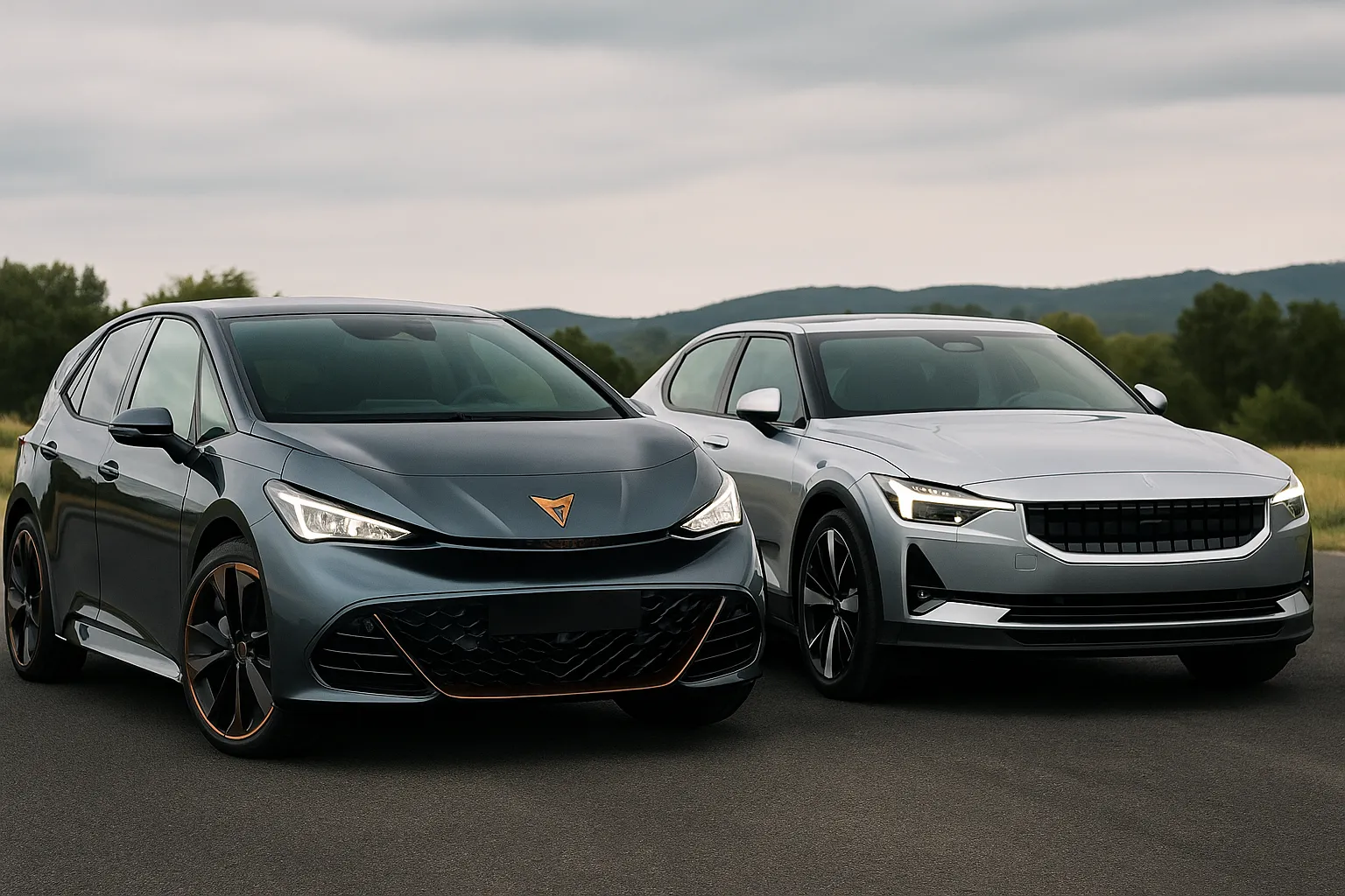2025 Cupra Born vs Polestar 2 – European Electric Hatch Duel