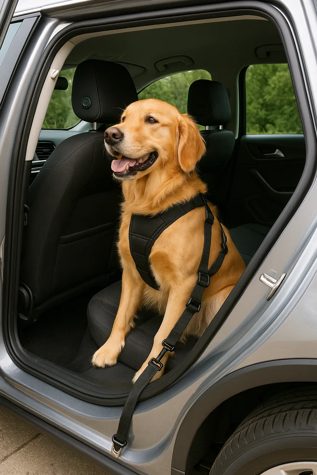 dog-seatbelt-safety-in-suv-australia