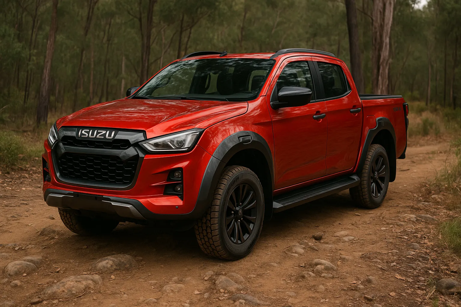 isuzu-dmax-x-terrain-2025-forest-trail-view