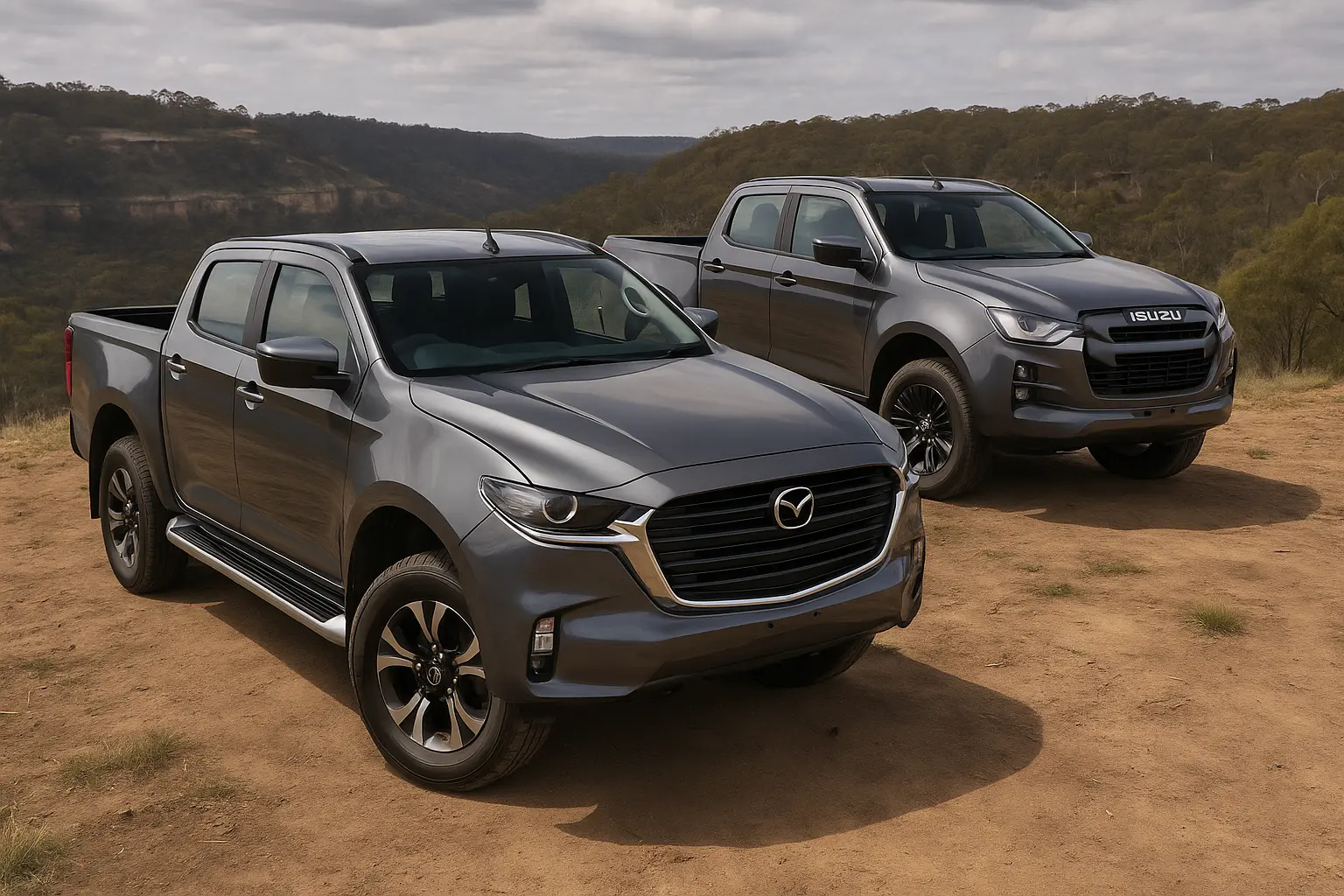 Mazda BT-50 vs Isuzu D-MAX | Ute Comparison | Specs | Towing Capacity