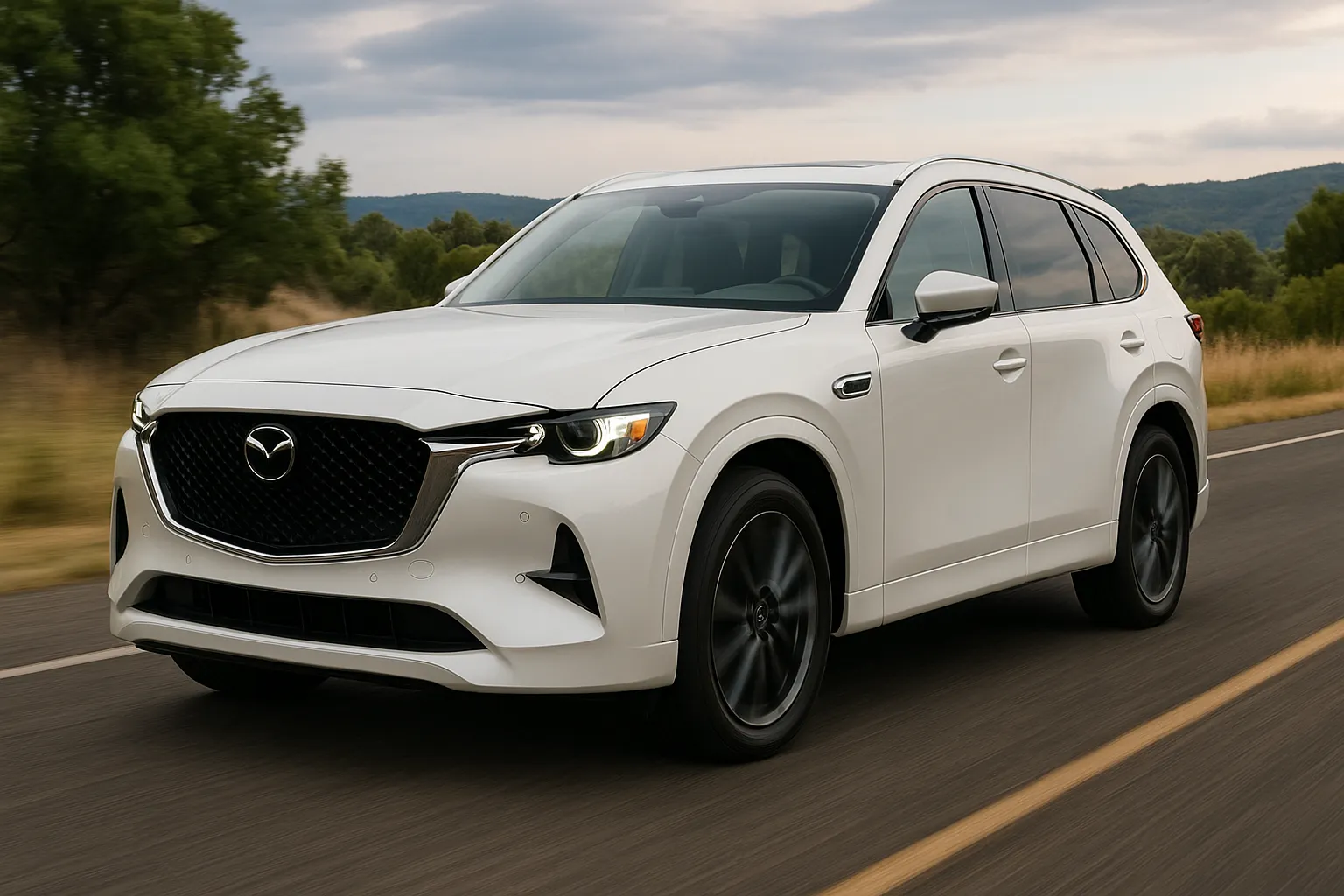 2025 Mazda CX-90 – Sleek SUV Design Meets Road Presence