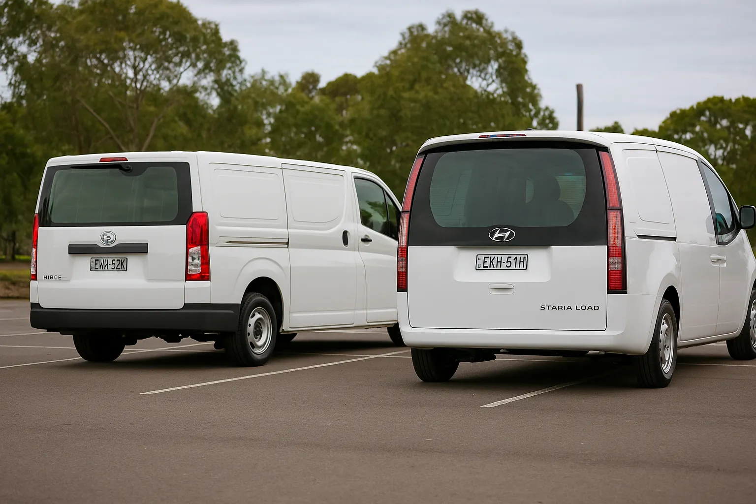 2025 Toyota HiAce vs Hyundai Staria Load – Best Van for Aussie Business?