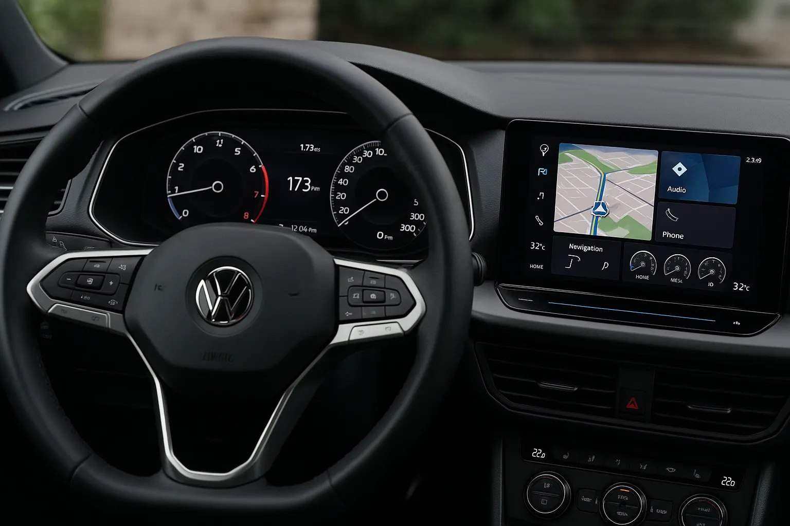 vw-digital-cluster-navigation-display-2025-interior